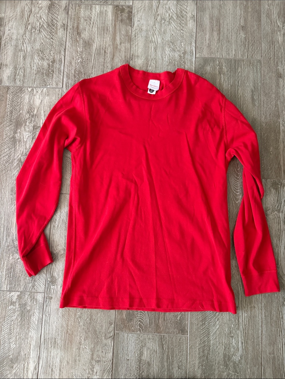 Hanna Andersson Red Long Sleeve Tee